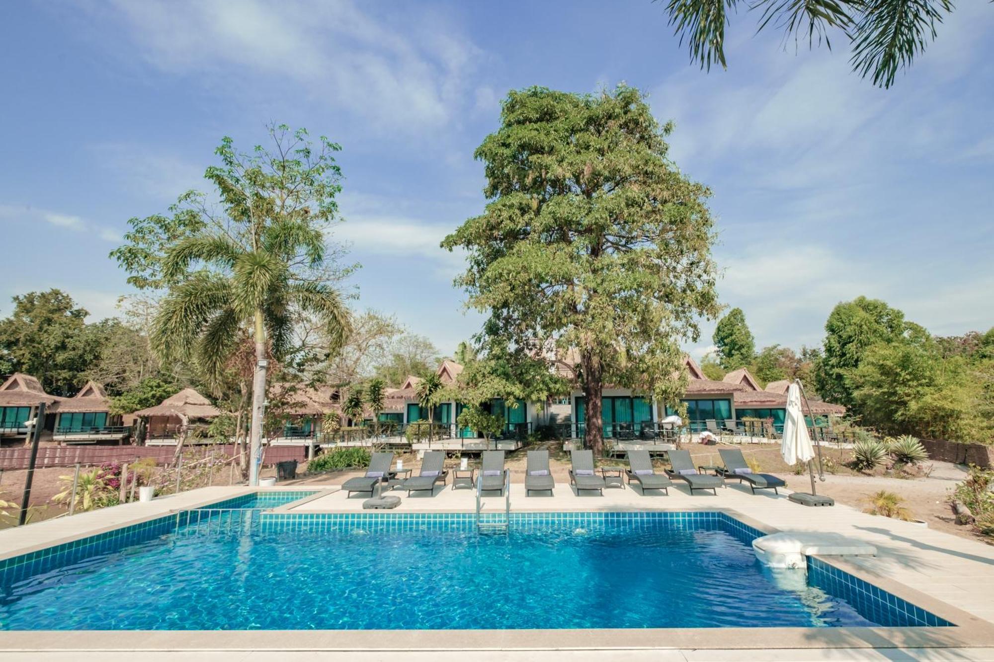 ואנג ויינג The Sanctuary Nam Ngum Beach Resort מראה חיצוני תמונה