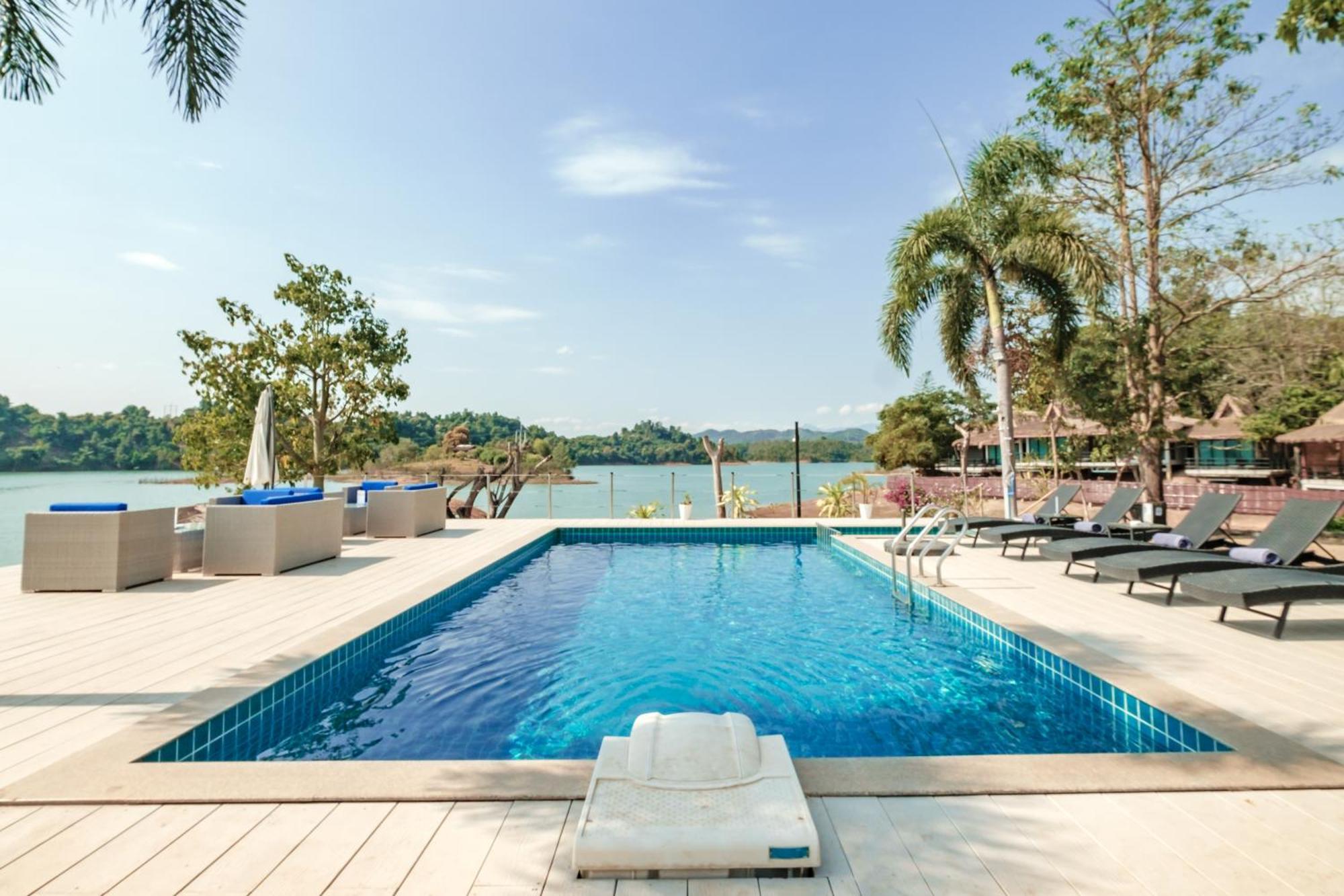 ואנג ויינג The Sanctuary Nam Ngum Beach Resort מראה חיצוני תמונה
